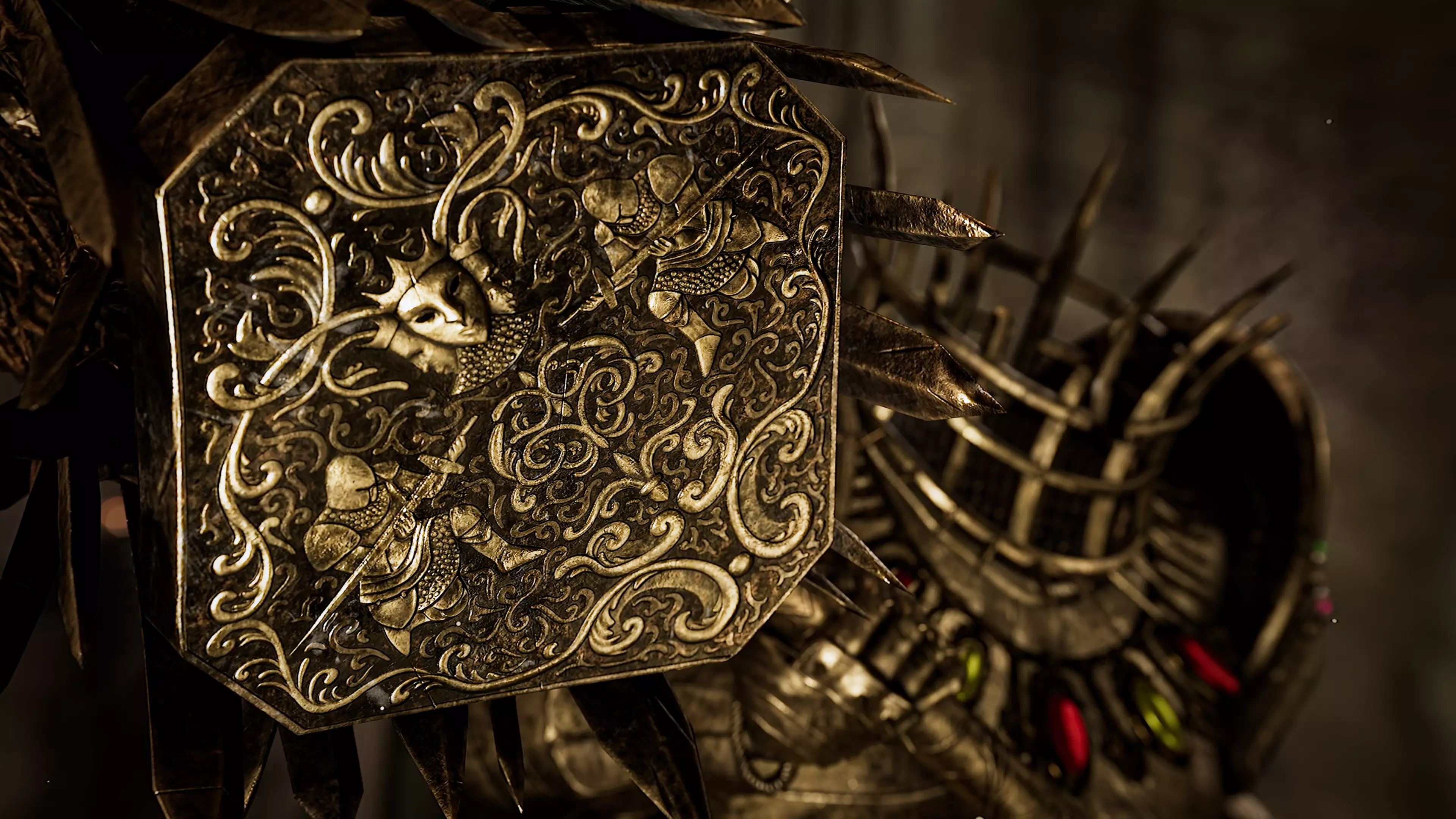 Fat Knight - Headless Executioner - Game-ready Character Low-poly 3D model_14