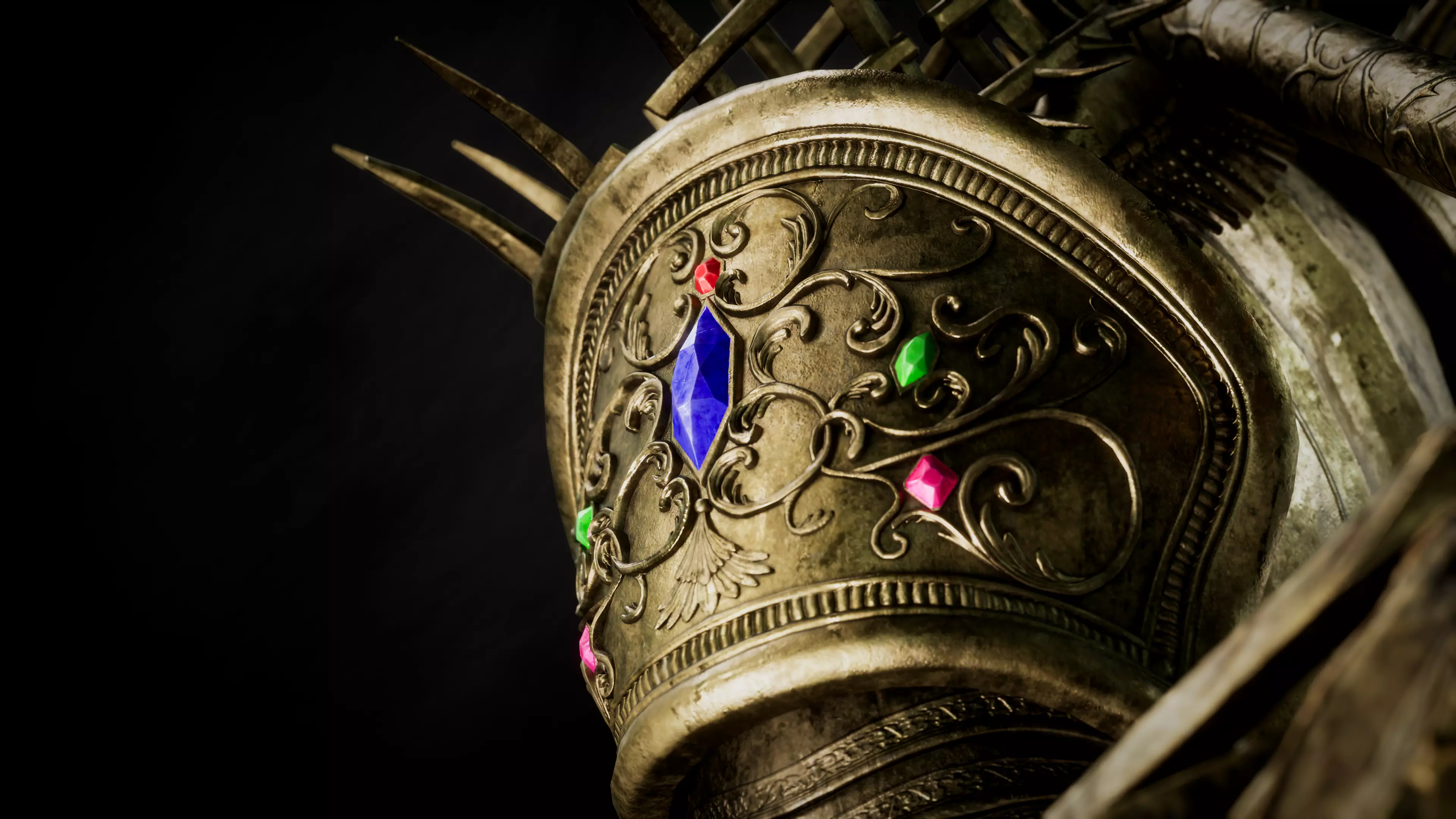 Fat Knight - Headless Executioner - Game-ready Character Low-poly 3D model_16