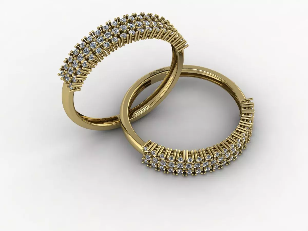 wedding ring 3D print model