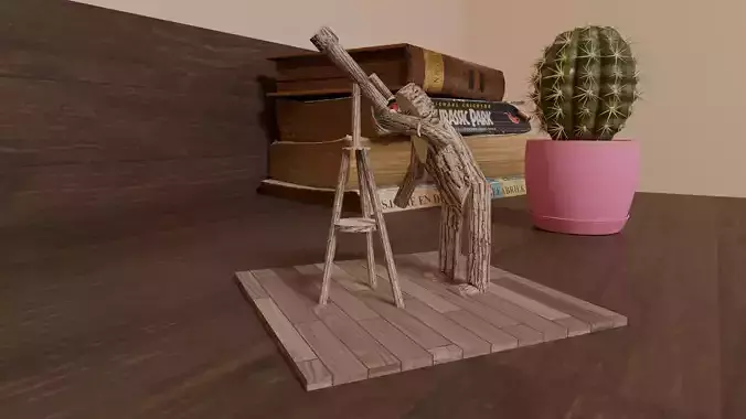 Astronomer Stickman Stargazing