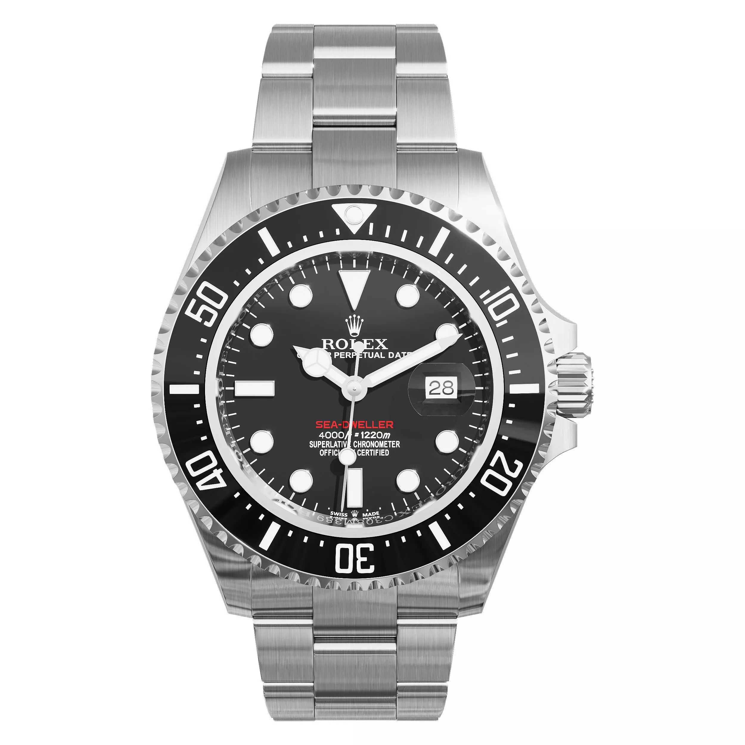 Rolex Sea-Dweller 3D model_5