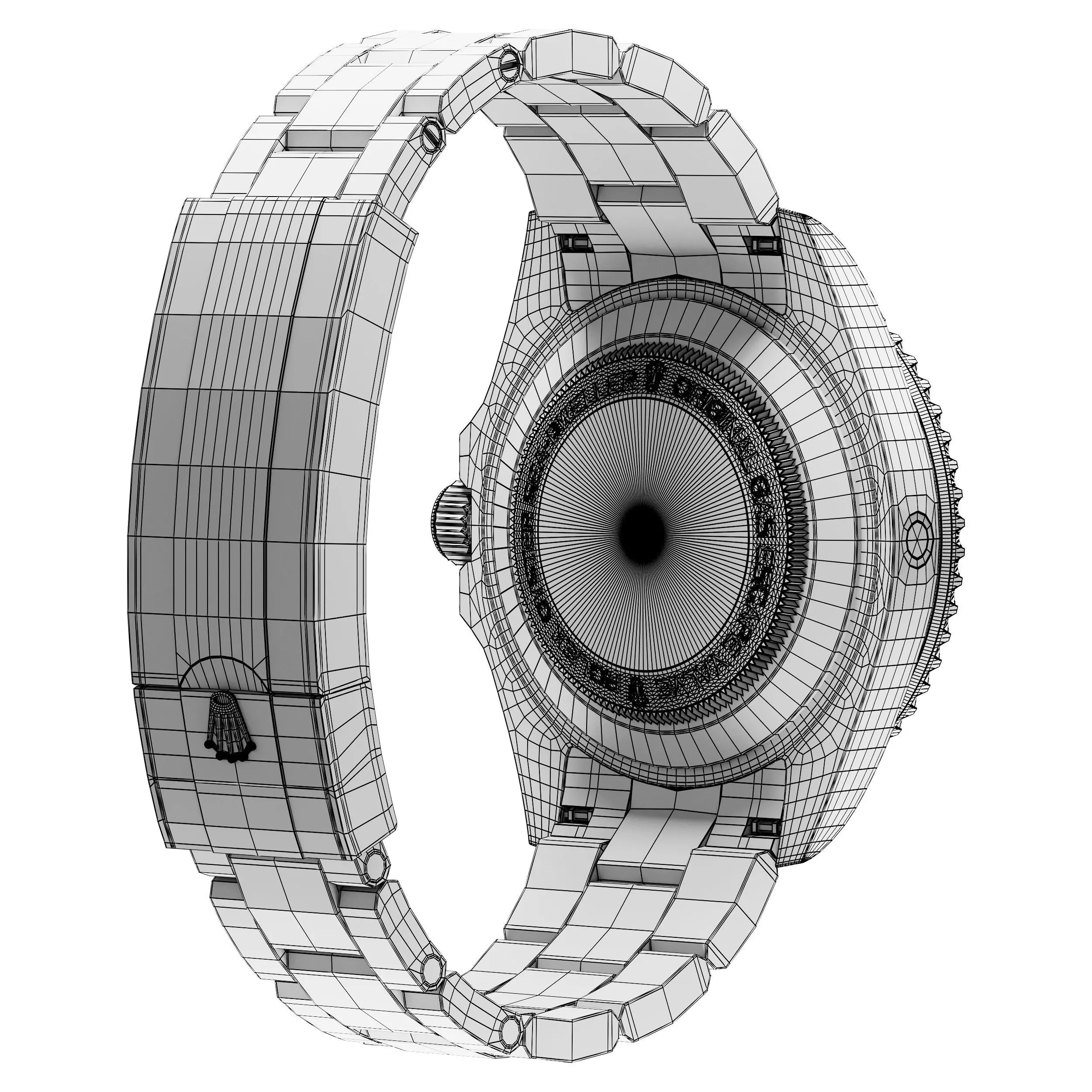 Rolex Sea-Dweller 3D model_8