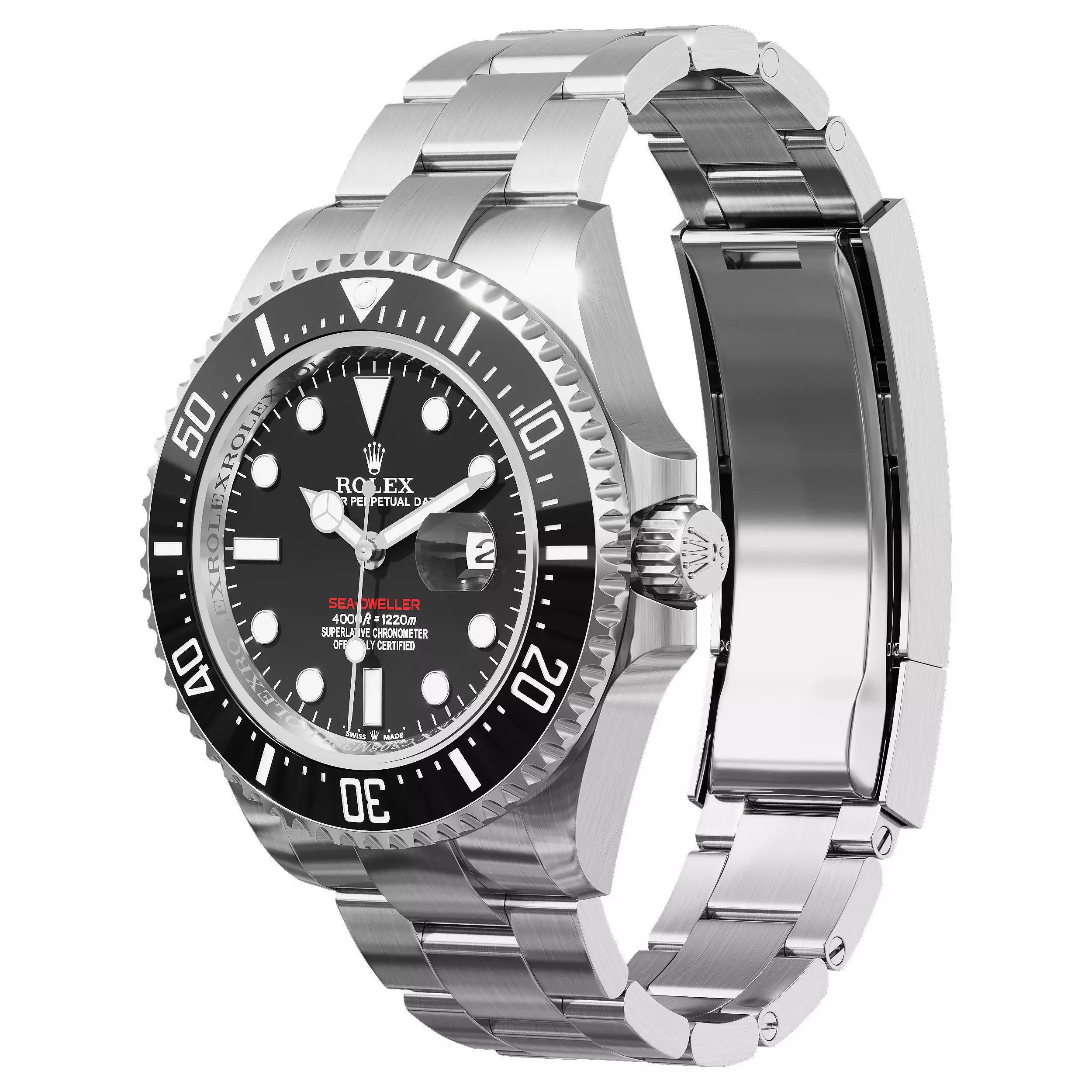 Rolex Sea-Dweller 3D model_1