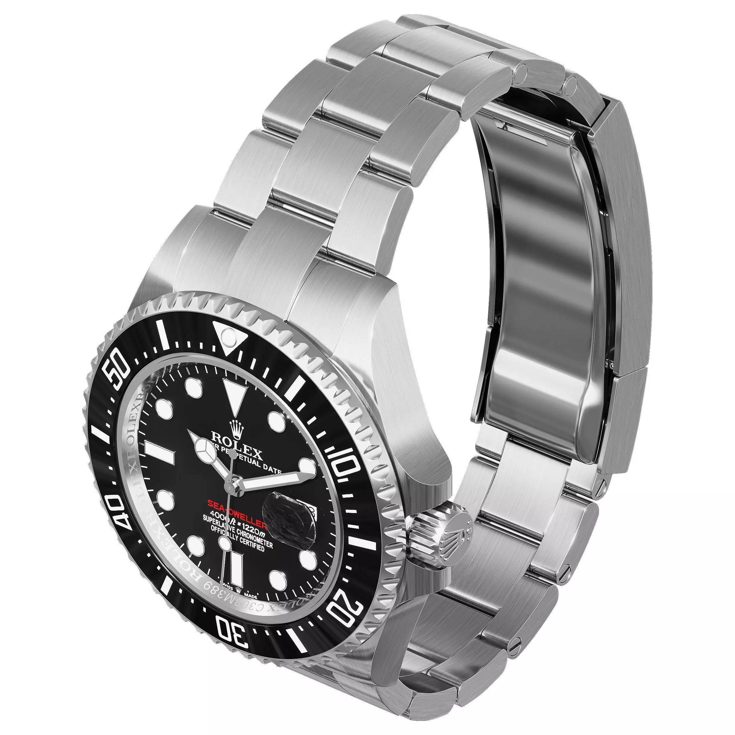 Rolex Sea-Dweller 3D model_4