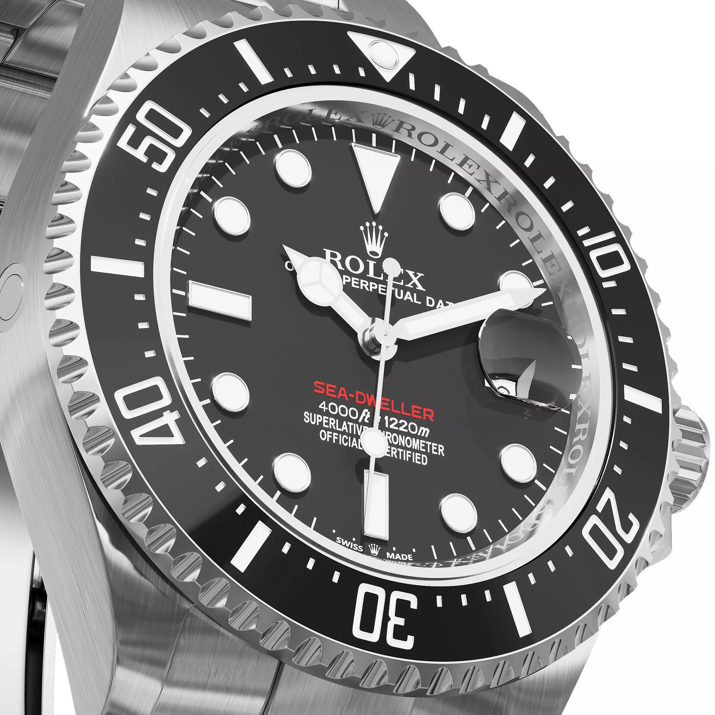 Rolex Sea-Dweller 3D model_3