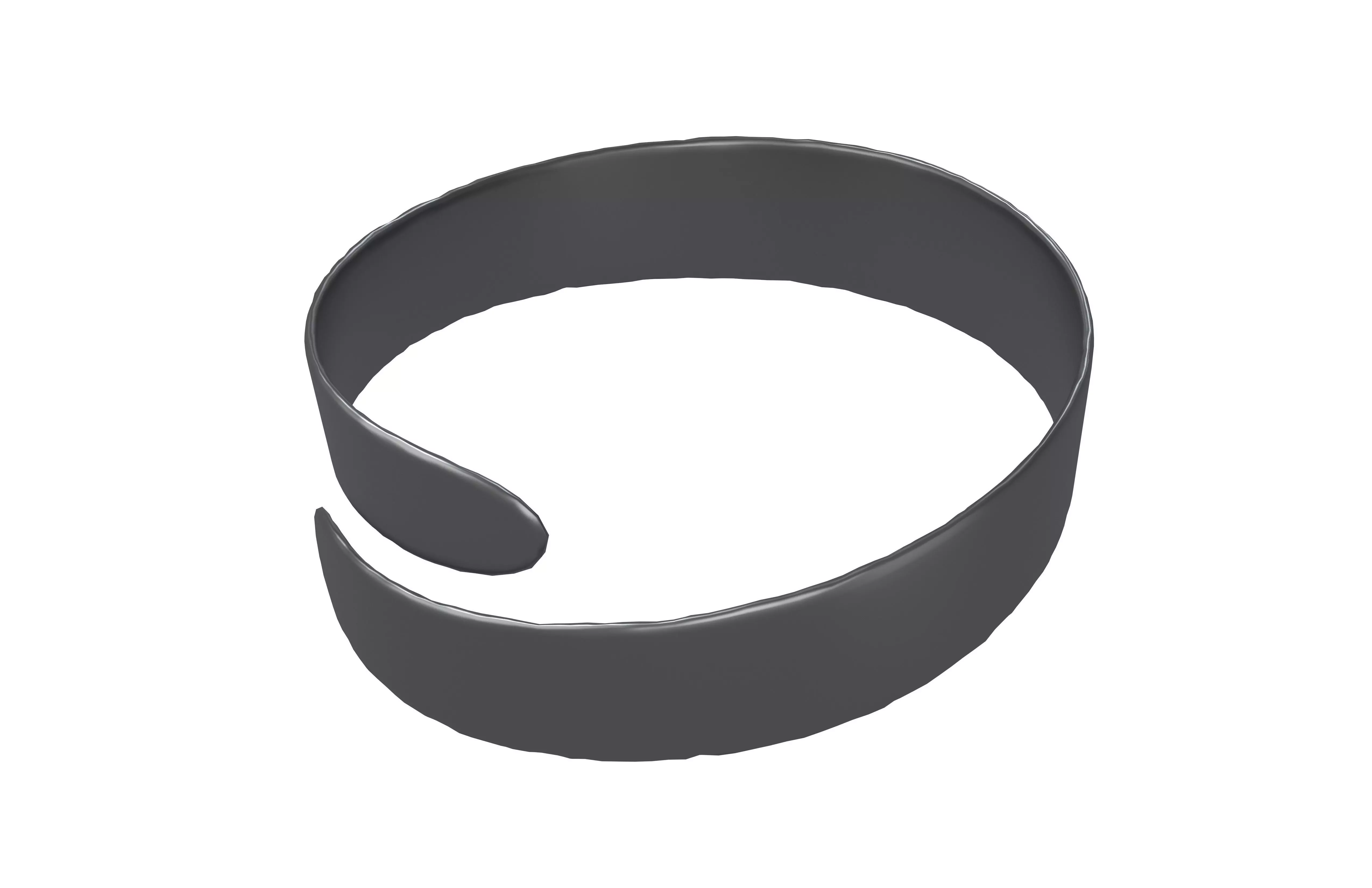 Cuff Bracelets v2 003 Low-poly 3D model_2