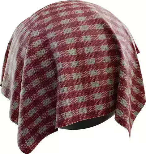 Gingham Wool Weave 4K