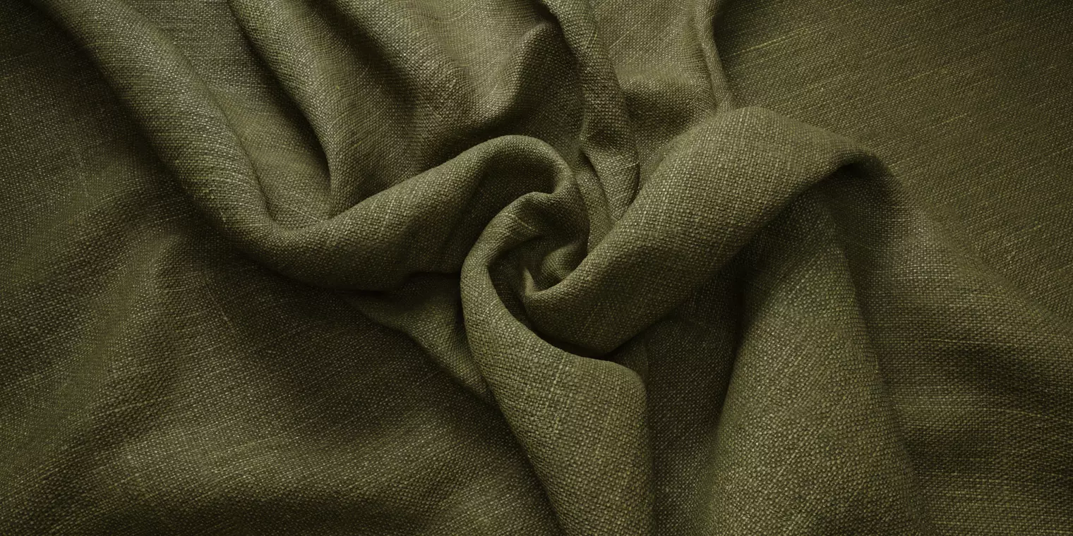 Olive Linen Weave 4K  Texture_1