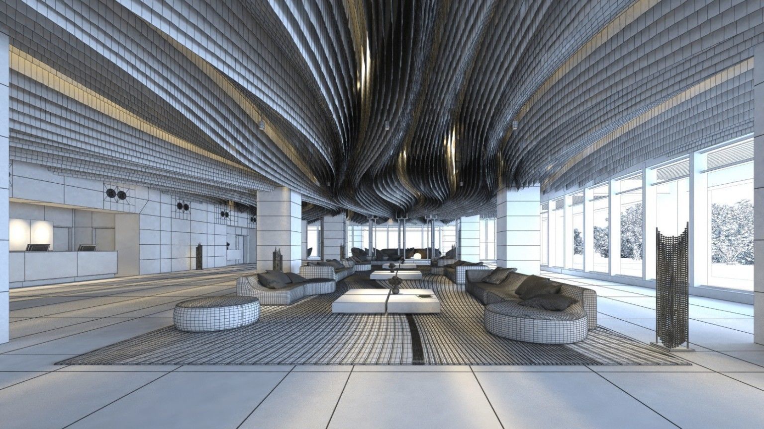 Archinteriors vol 44 - Lobby interior scenes 3D model_33
