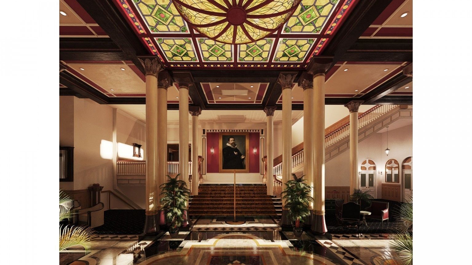 Archinteriors vol 44 - Lobby interior scenes 3D model_10