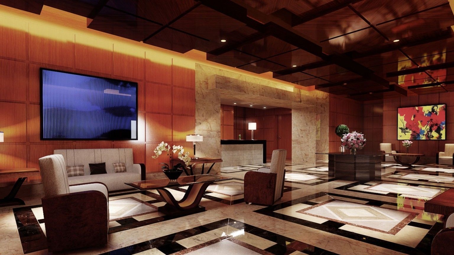 Archinteriors vol 44 - Lobby interior scenes 3D model_18