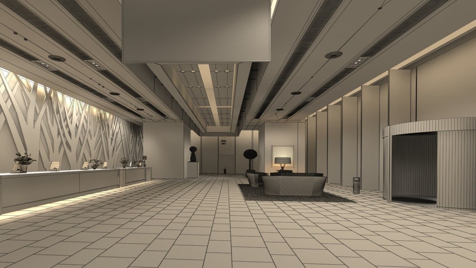 Archinteriors vol 44 - Lobby interior scenes 3D model_27