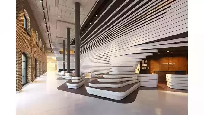 Archinteriors vol 44 - Lobby interior scenes 3D model