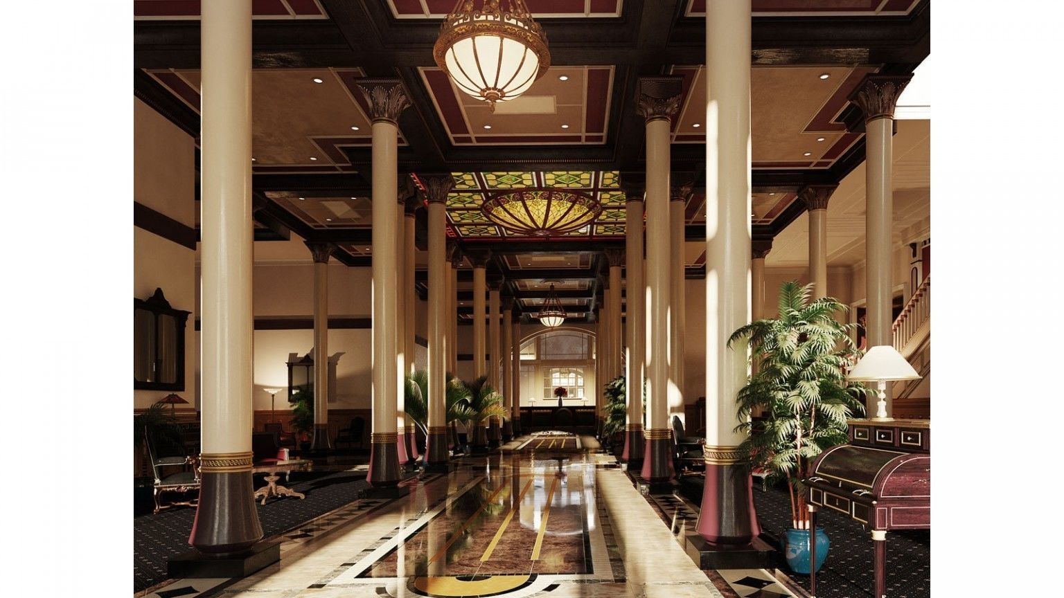 Archinteriors vol 44 - Lobby interior scenes 3D model_8