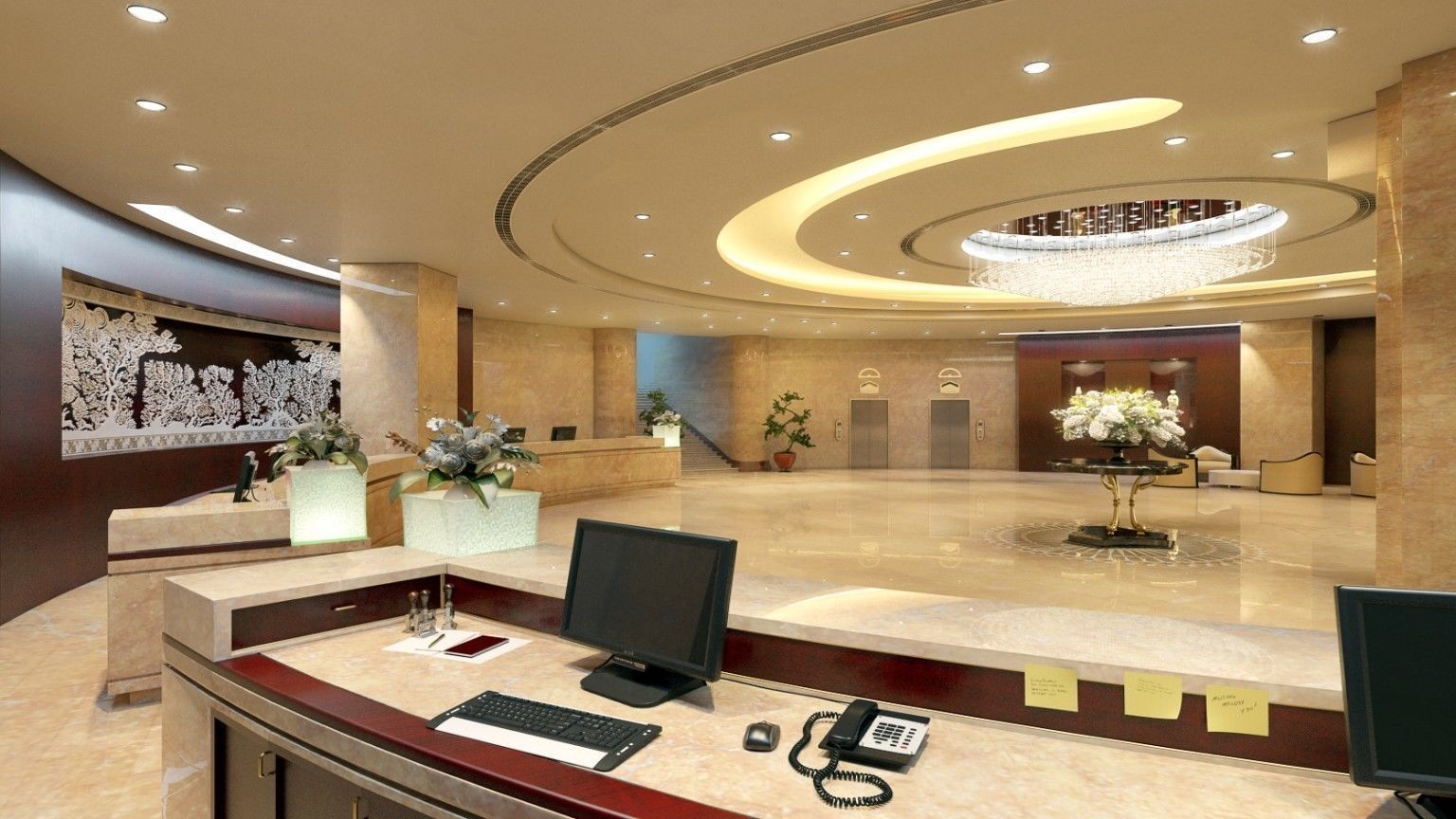 Archinteriors vol 44 - Lobby interior scenes 3D model_30