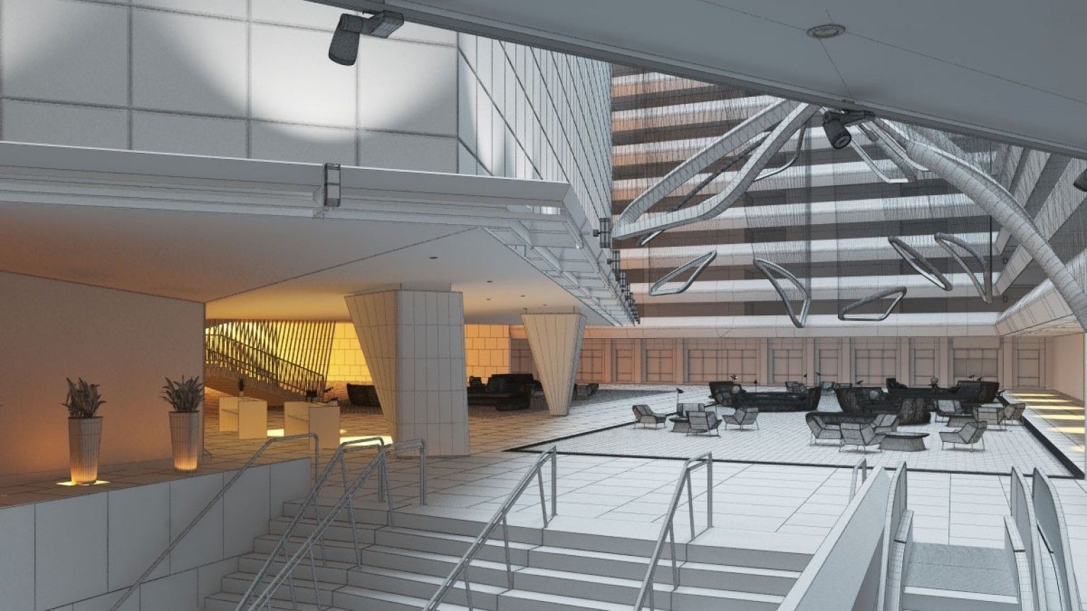 Archinteriors vol 44 - Lobby interior scenes 3D model_7