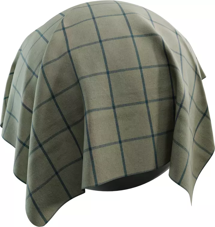 Windowpane Linen Check 4K Texture_0