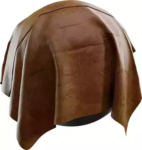 Premium Seamless PBR Leather Texture