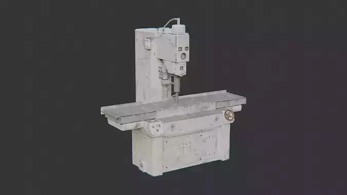 Aged Green Industrial Machine