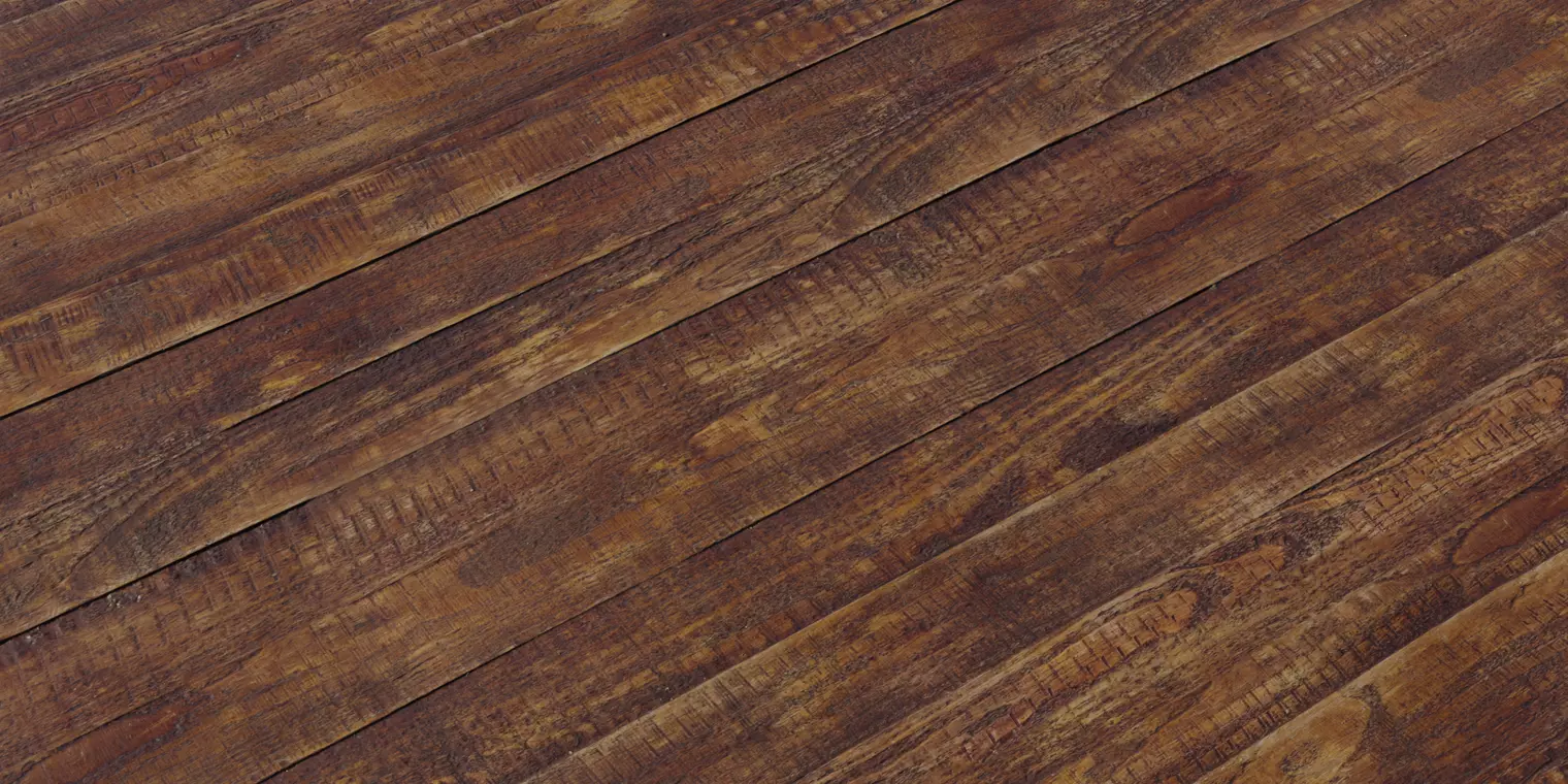 Hand Scraped Walnut Planks Texture_1
