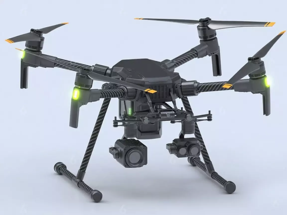 DJI drones 3D model_0