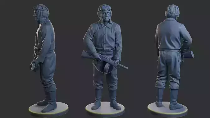 Russian Soviet tank Crew STC WW2 1 003