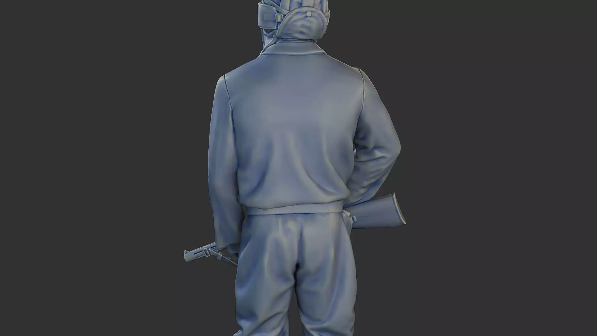 Russian Soviet tank Crew STC WW2 1 003 3D print model_21