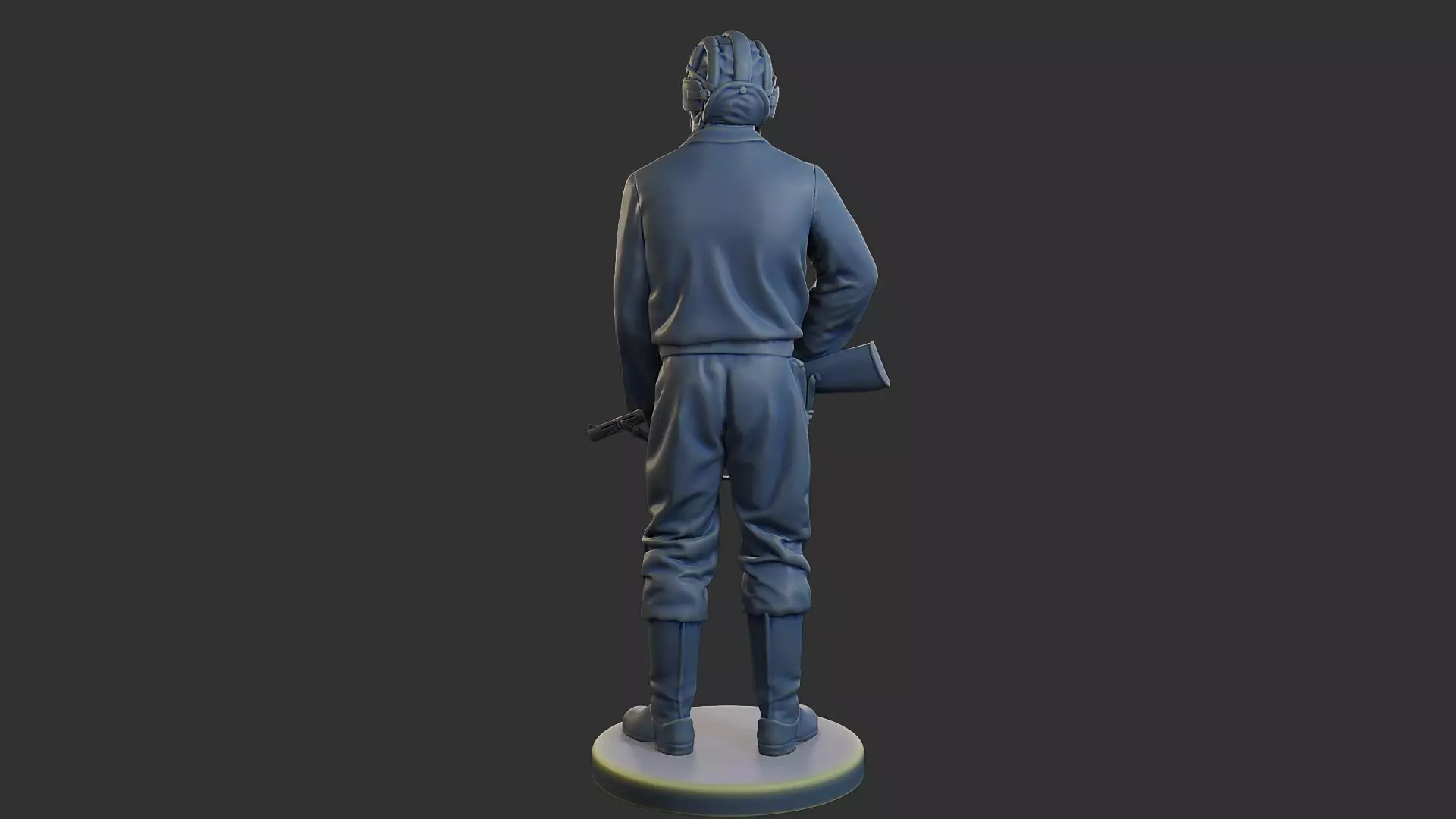 Russian Soviet tank Crew STC WW2 1 003 3D print model_6