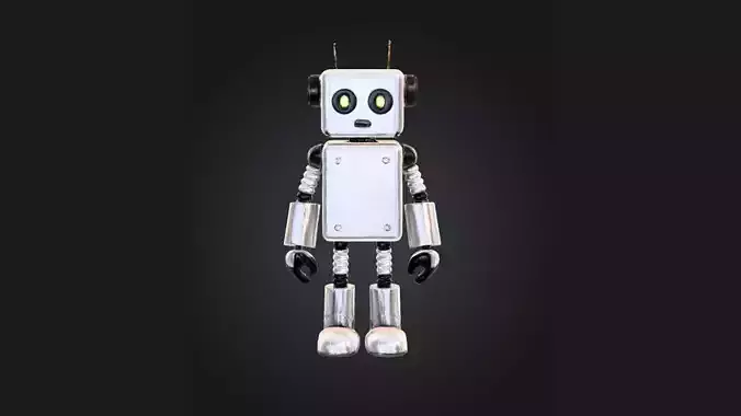 3D Male Robot 