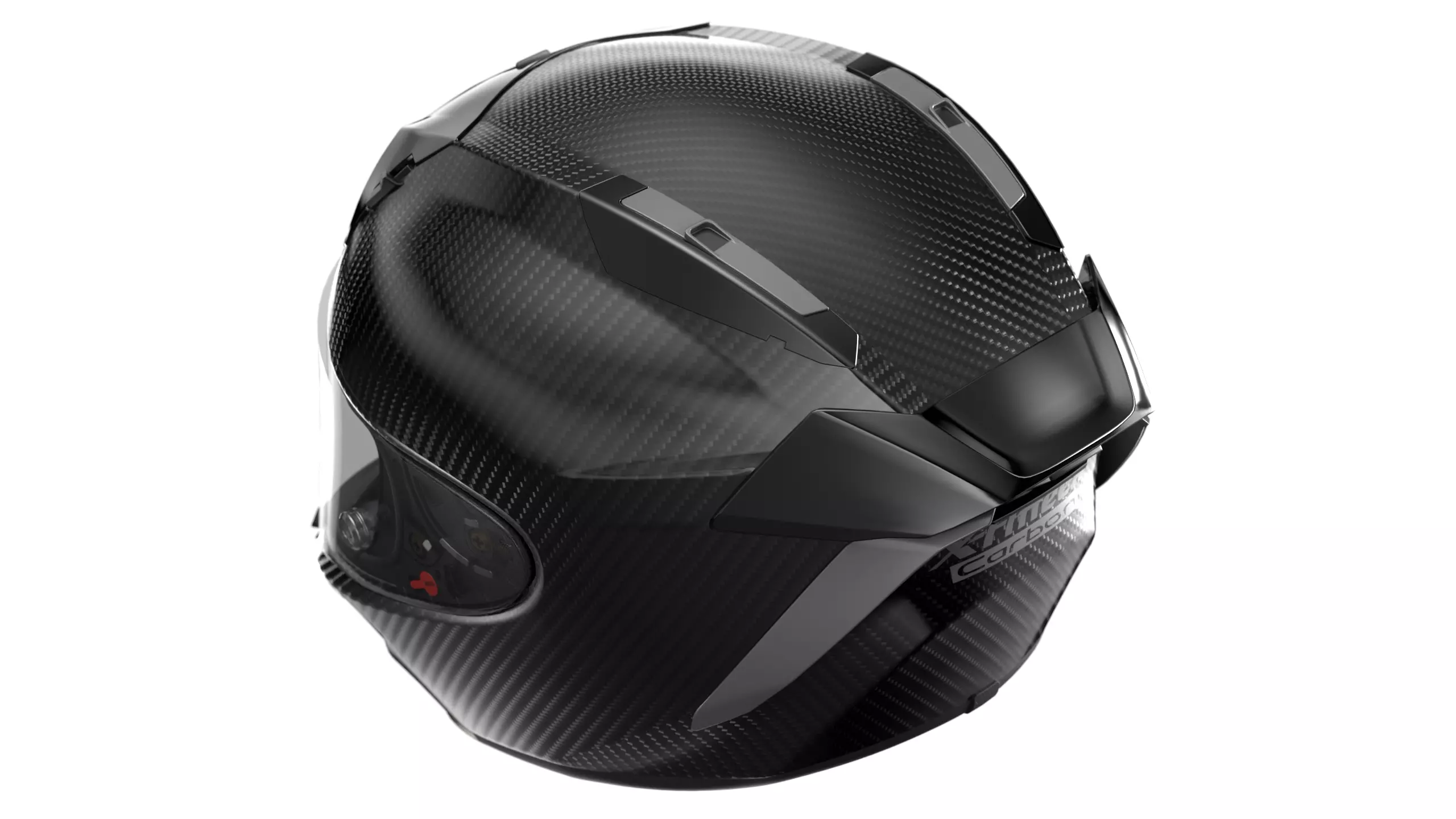 Shoei X-Fifteen Carbon 3D model_10
