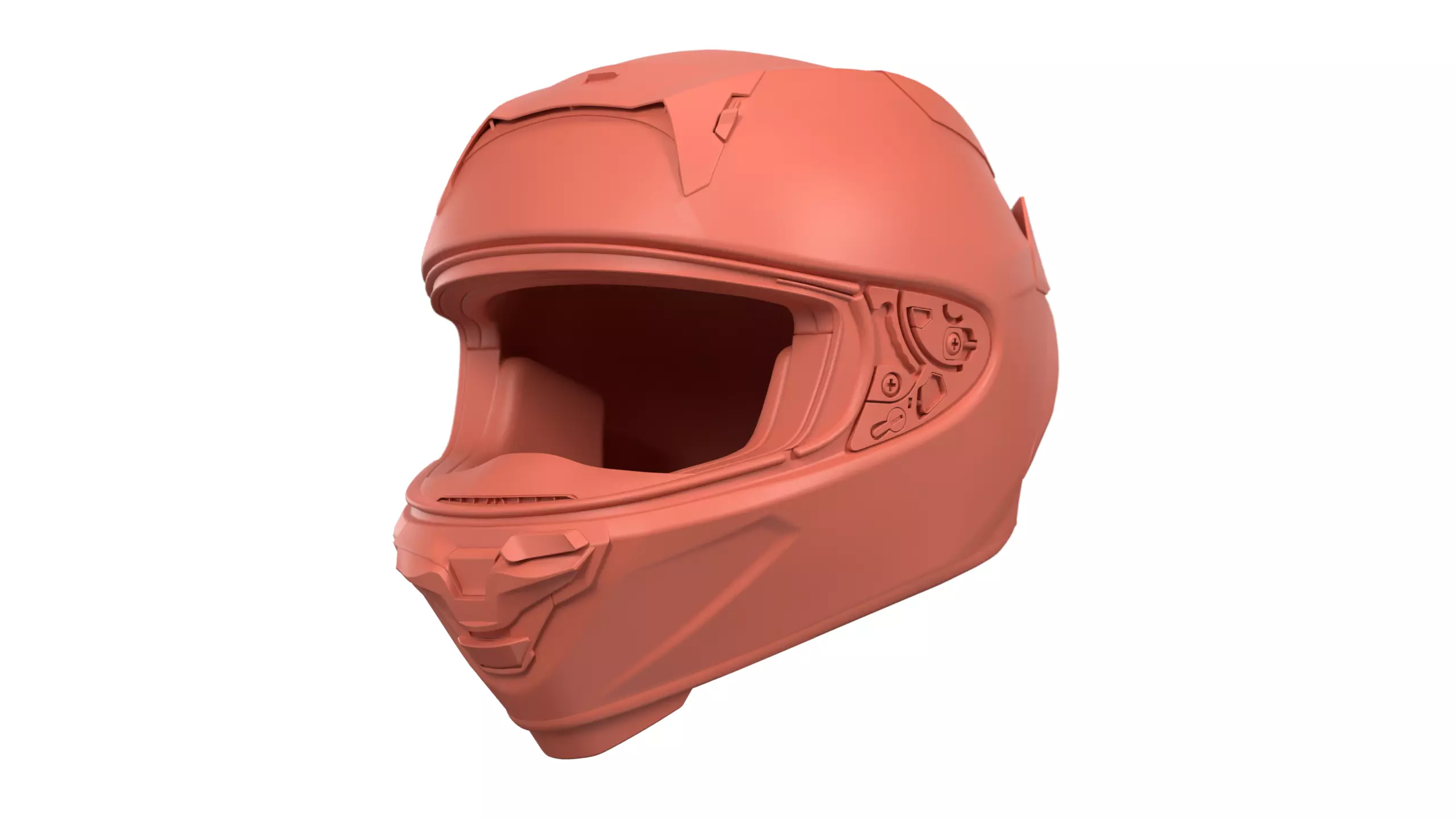 Shoei X-Fifteen Carbon 3D model_29