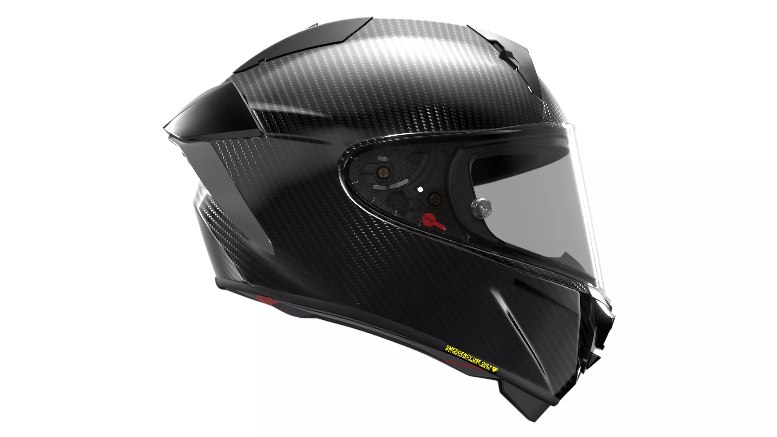 Shoei X-Fifteen Carbon 3D model_5