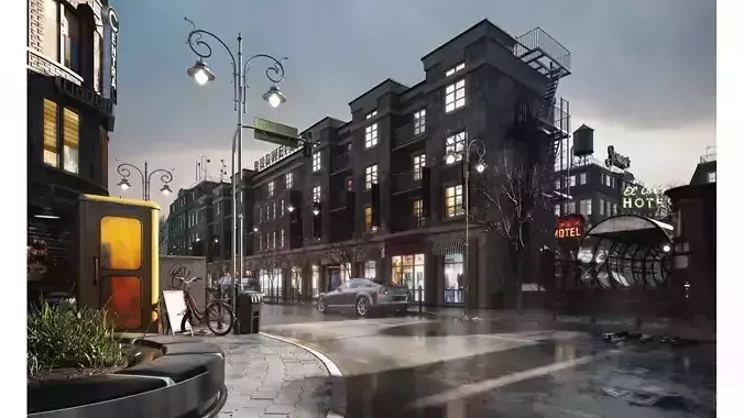 Archmodels vol 162 - street props models