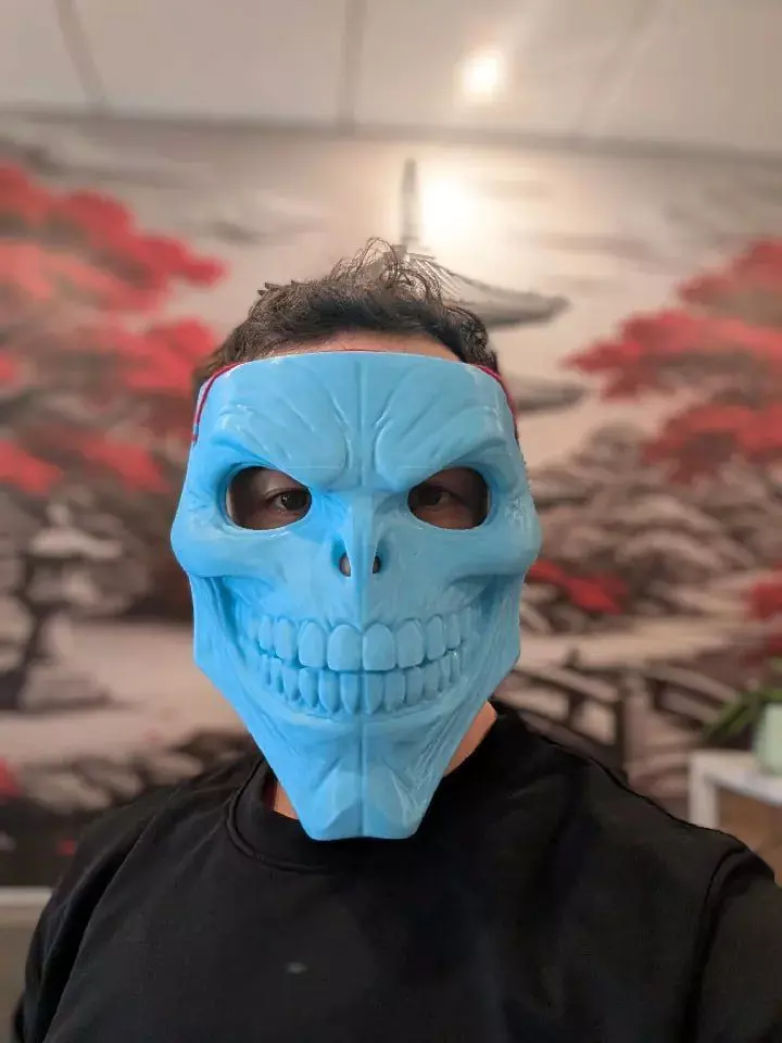 creeper mask  3D print model_0