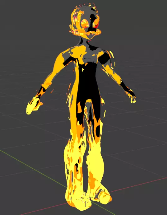 Inferno Low-poly 3D model_0