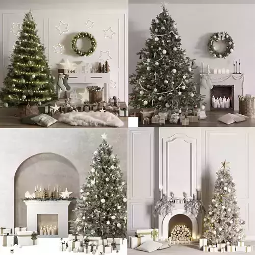 Christmas Decoration Set Collection 01
