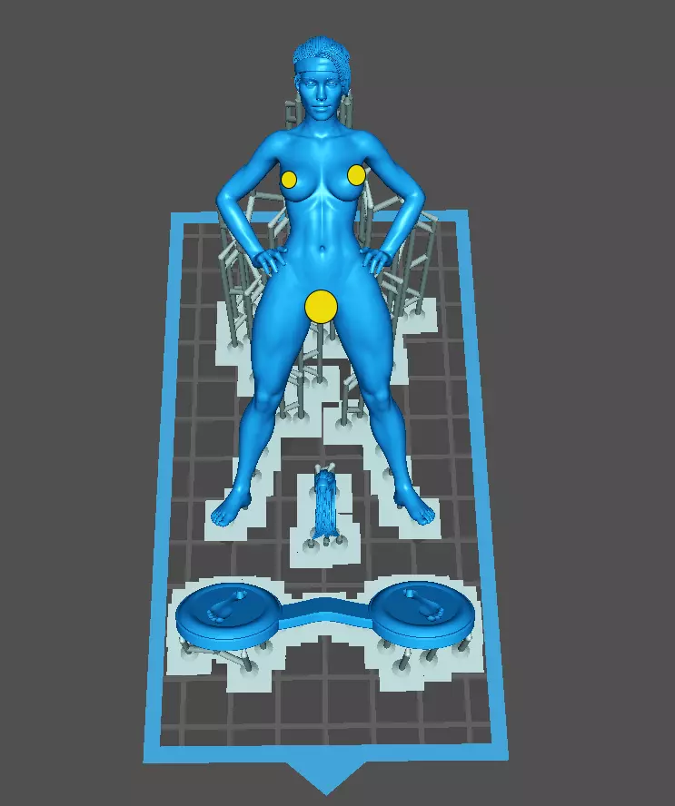 Sonya Blade 3D print model_4