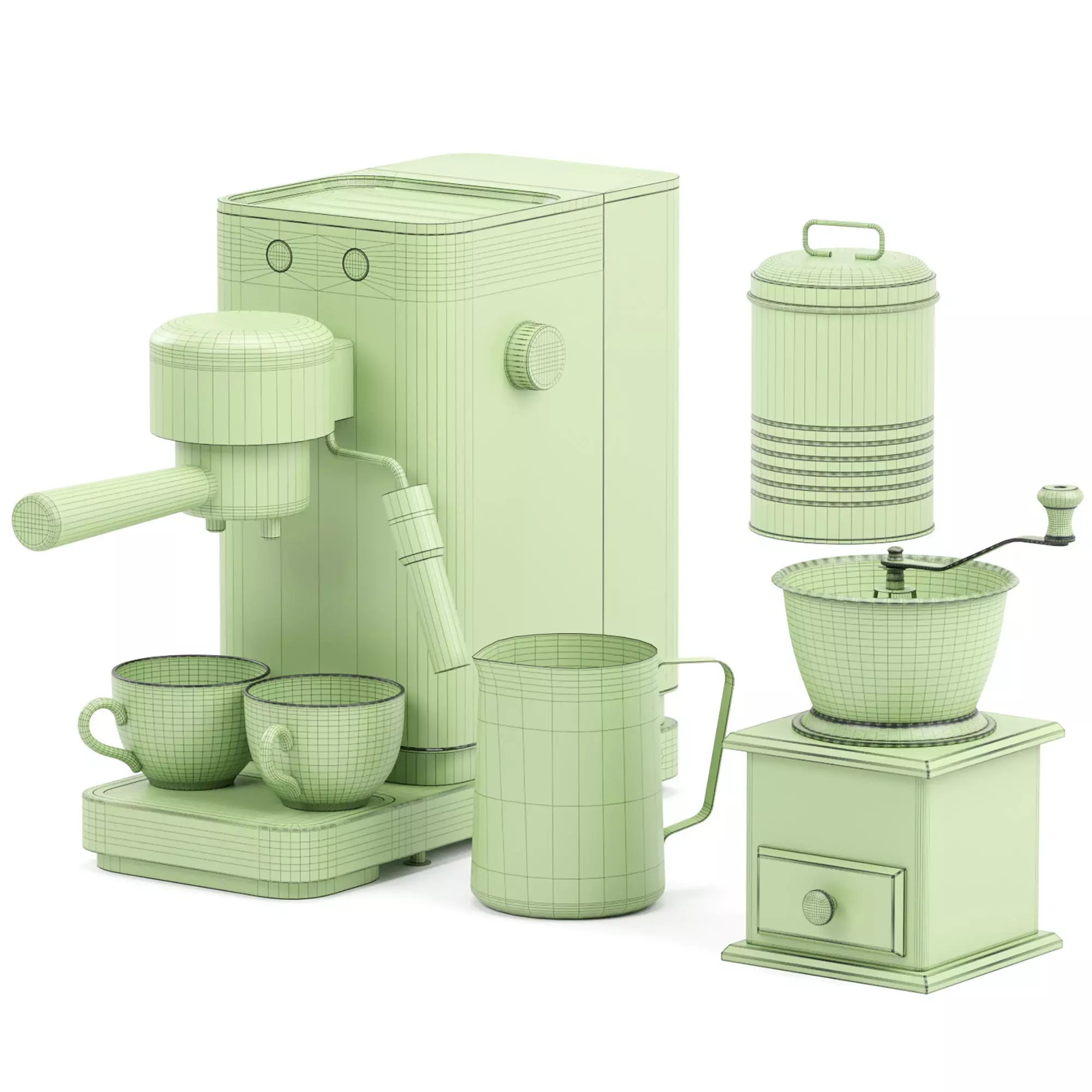 WMF espresso coffee machine 3D model_6