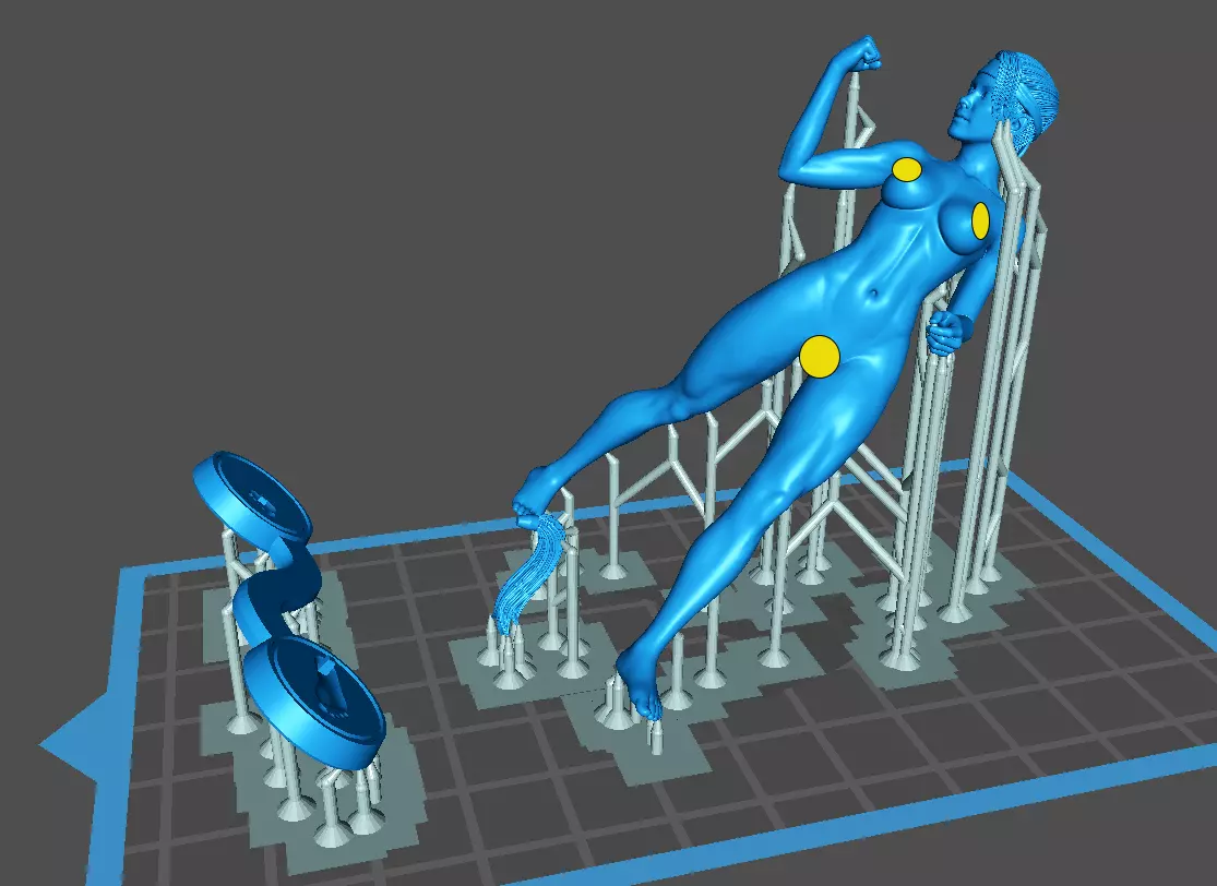 Sonya Blade v2 3D print model_5