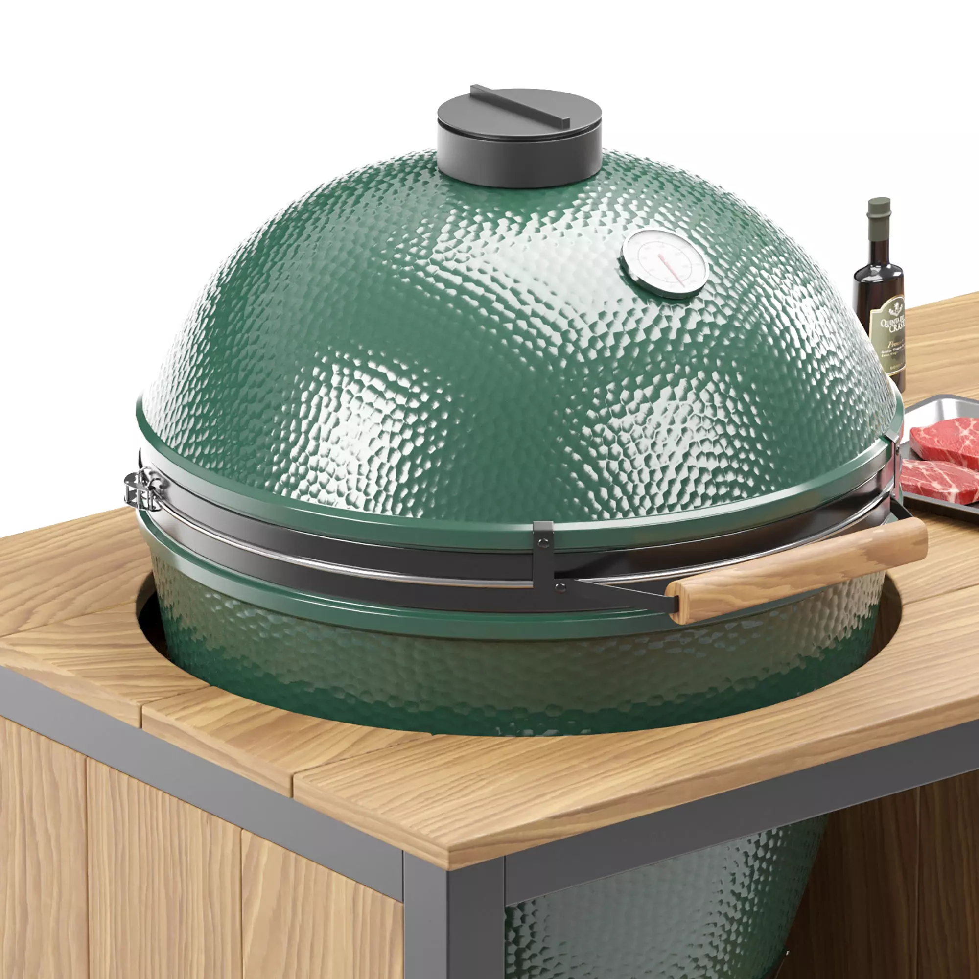 Outdoor BBQ 3D model_2
