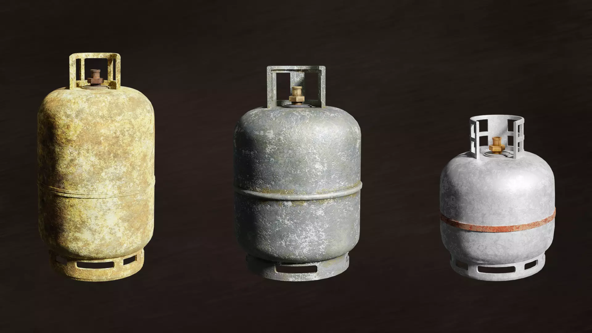 Tank Cylinders Bombonas Series Content Flux Tools G2 N4-6 3D model_1