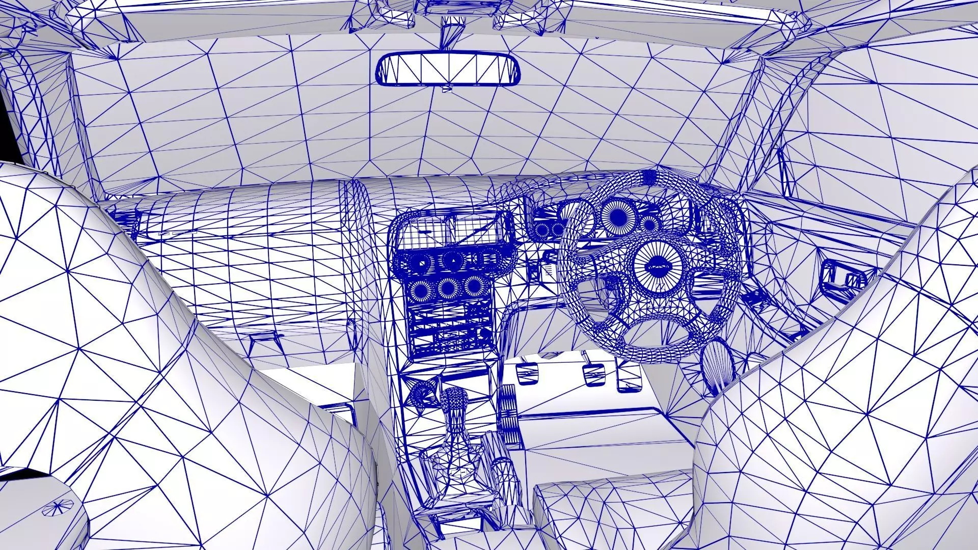 The Fast and The Furious Nissan Skyline GTR R33 V spec Low-poly 3D model_23