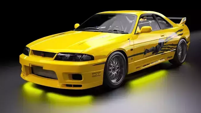 The Fast and The Furious Nissan Skyline GTR R33 V spec