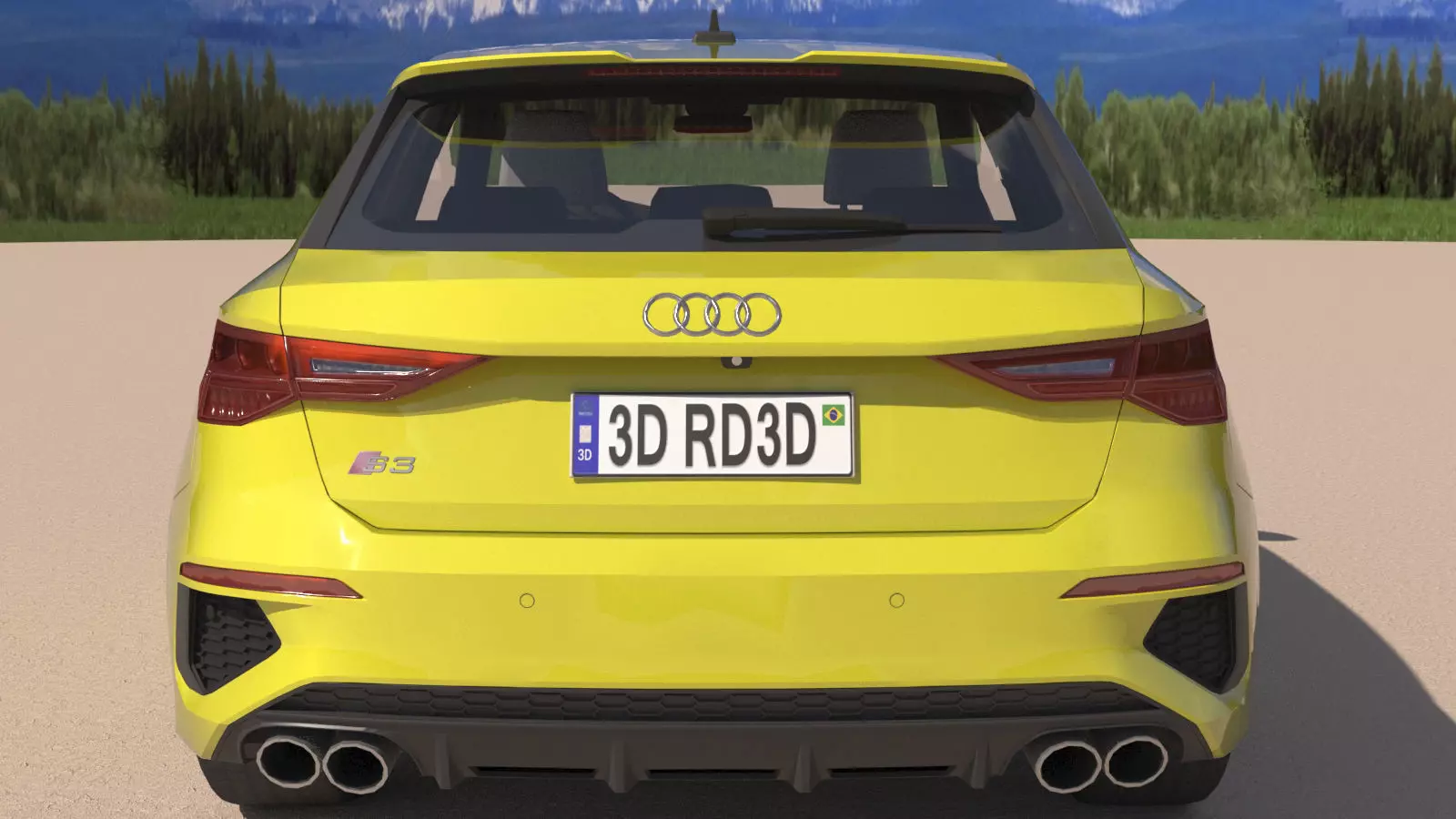 Audi-S3 2024 Sportback 3D model_4