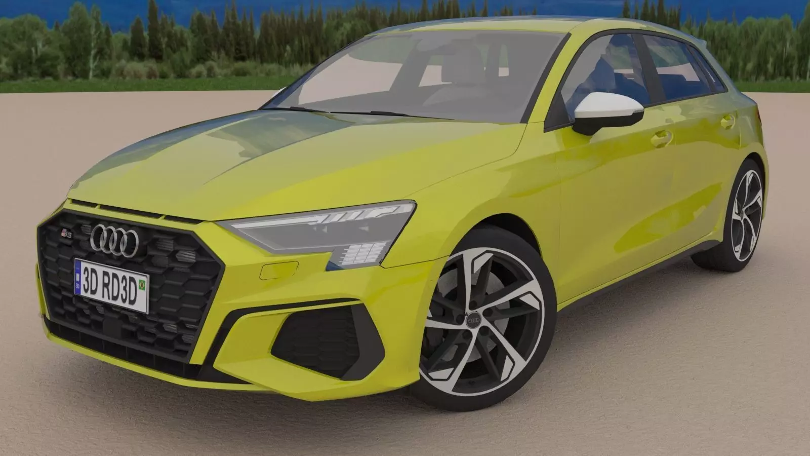 Audi-S3 2024 Sportback 3D model_27