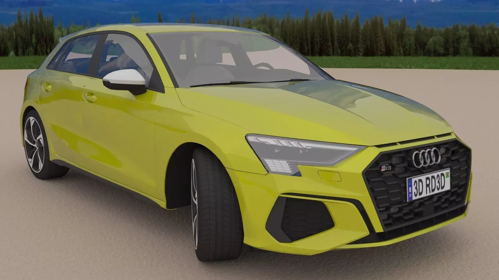 Audi-S3 2024 Sportback 3D model_28