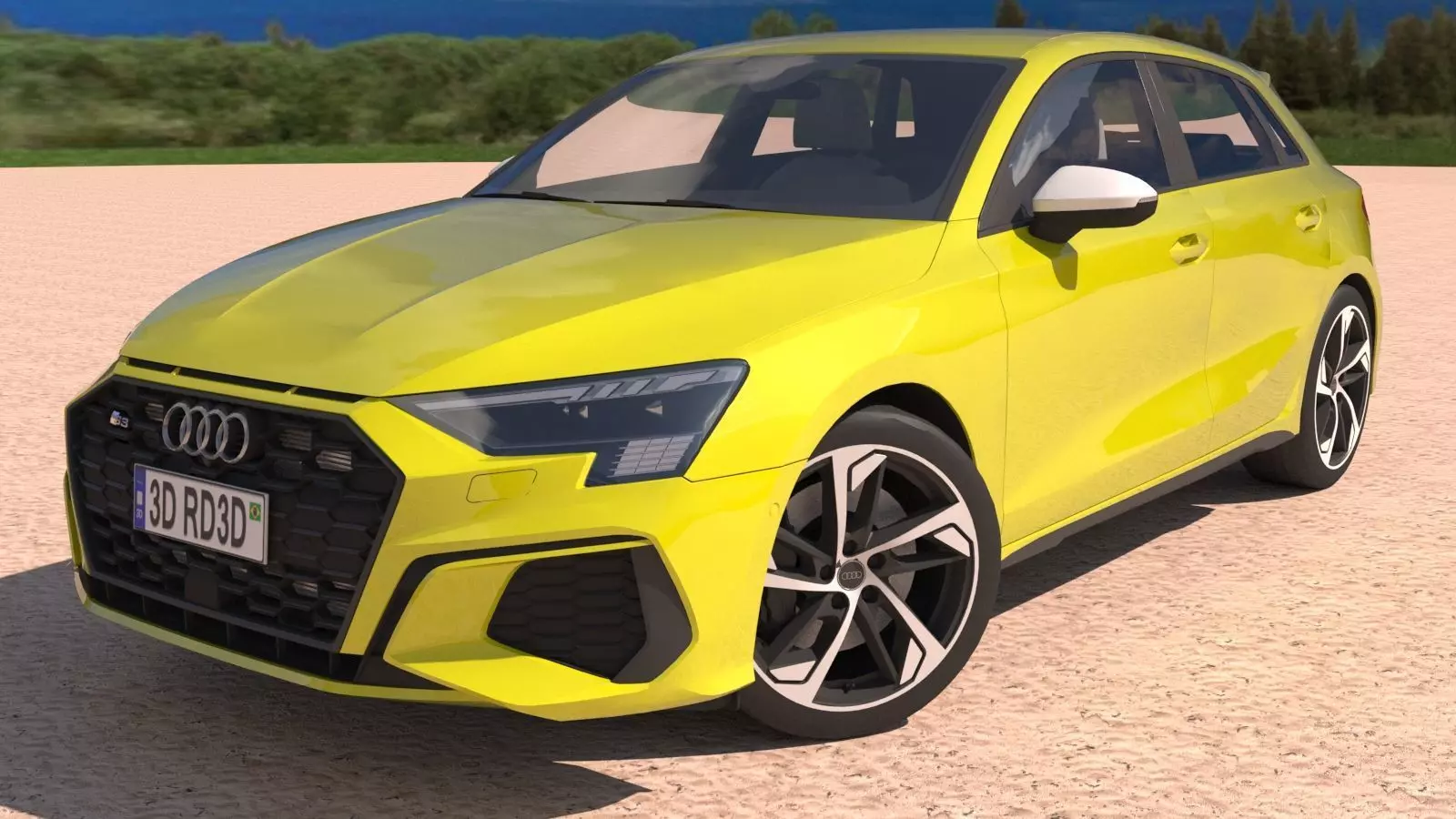 Audi-S3 2024 Sportback 3D model_0