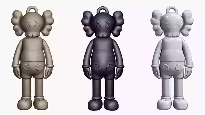 Kaws Compaion Key tag