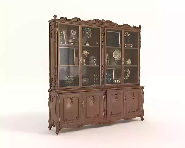 Classic Display Cabinet and Decoration 4