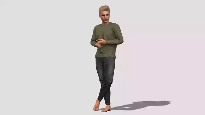 Realistic Male 3D Model 3D model Realistic Male 3D Model 3D model